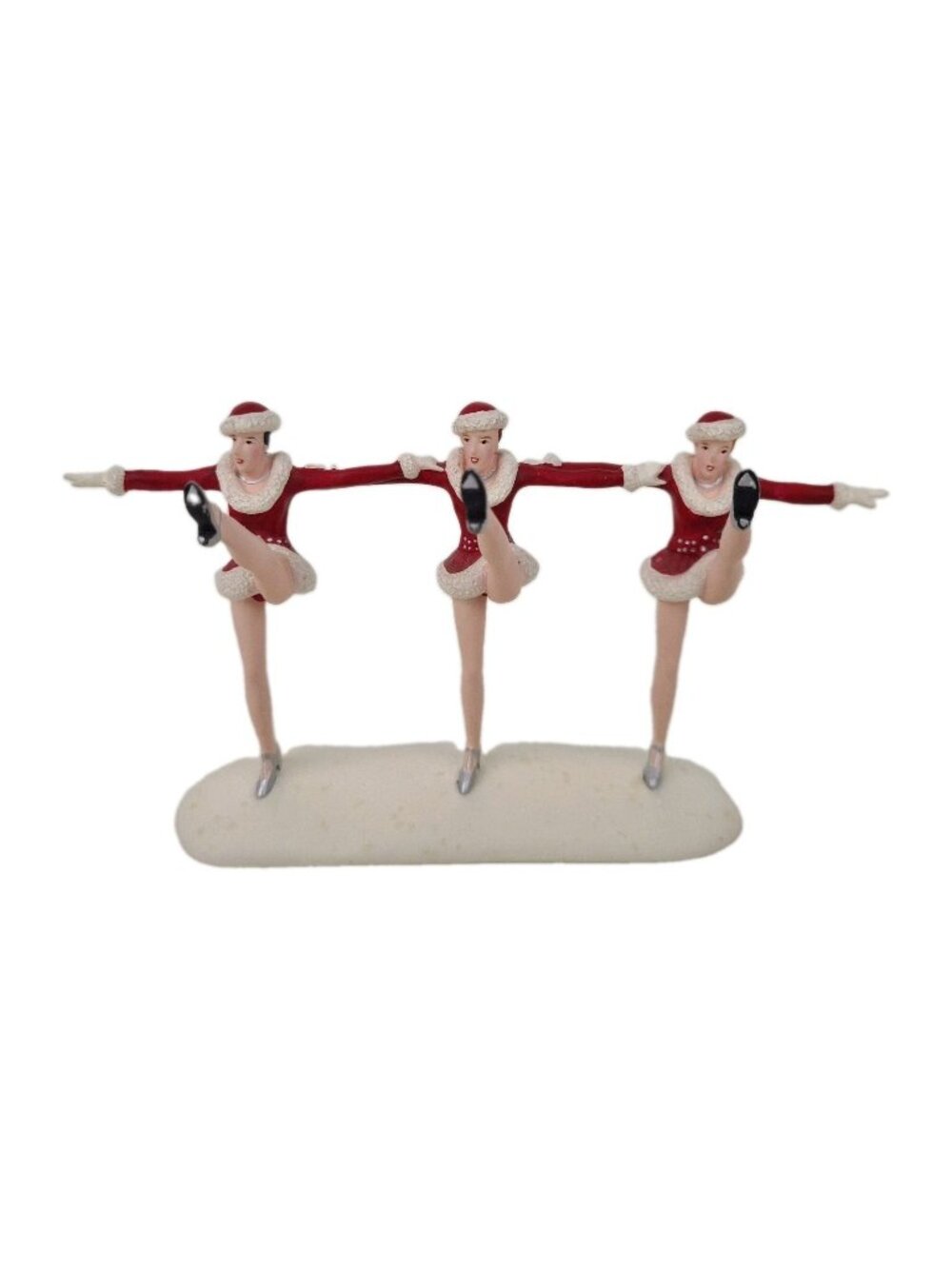 Department 56 The Radio City Rockettes 58991 Heritage Village Porcelain Vntg